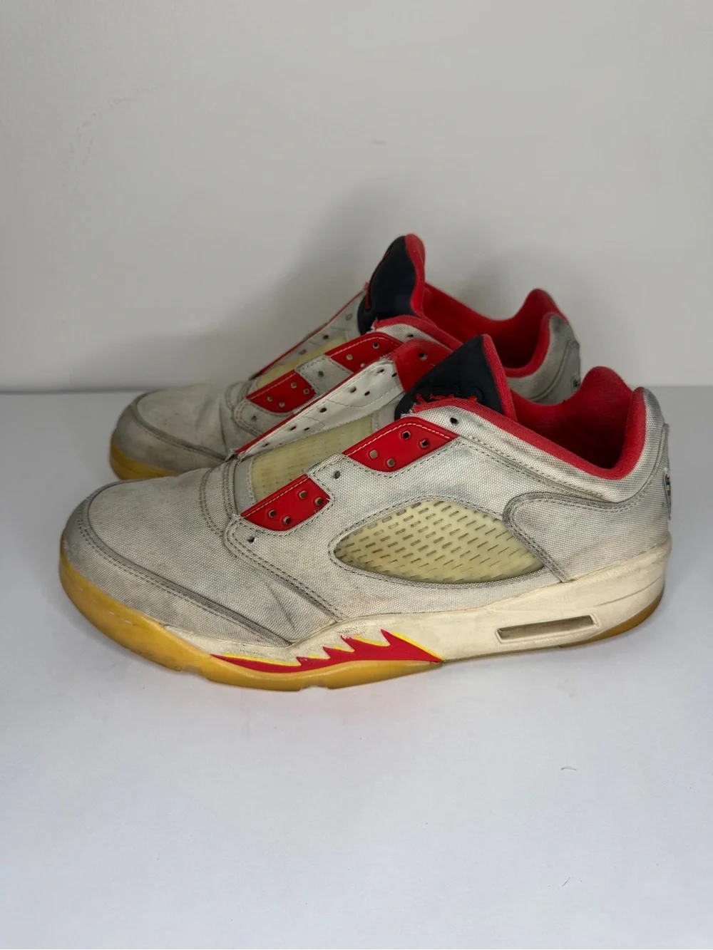 Jordan 5 Retro Low Chinese New Year DD2240-100 Sneakers Mens Size 44 US 10